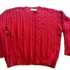 Izod crew neck sweater 100% cotton 
size L 
Excellent condition